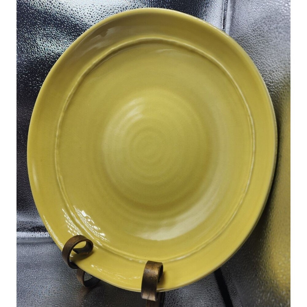 CERAMISIA, Large Pasta/Salad Serving Bowl,Made in Italy, Yellow Approx 13"(READ) - Picture 2 of 12